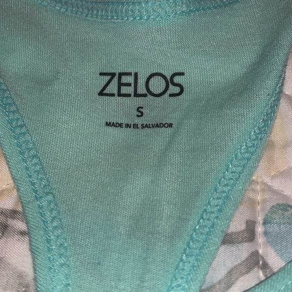Teal Zelos Racerback Tank - Picture 4 of 4